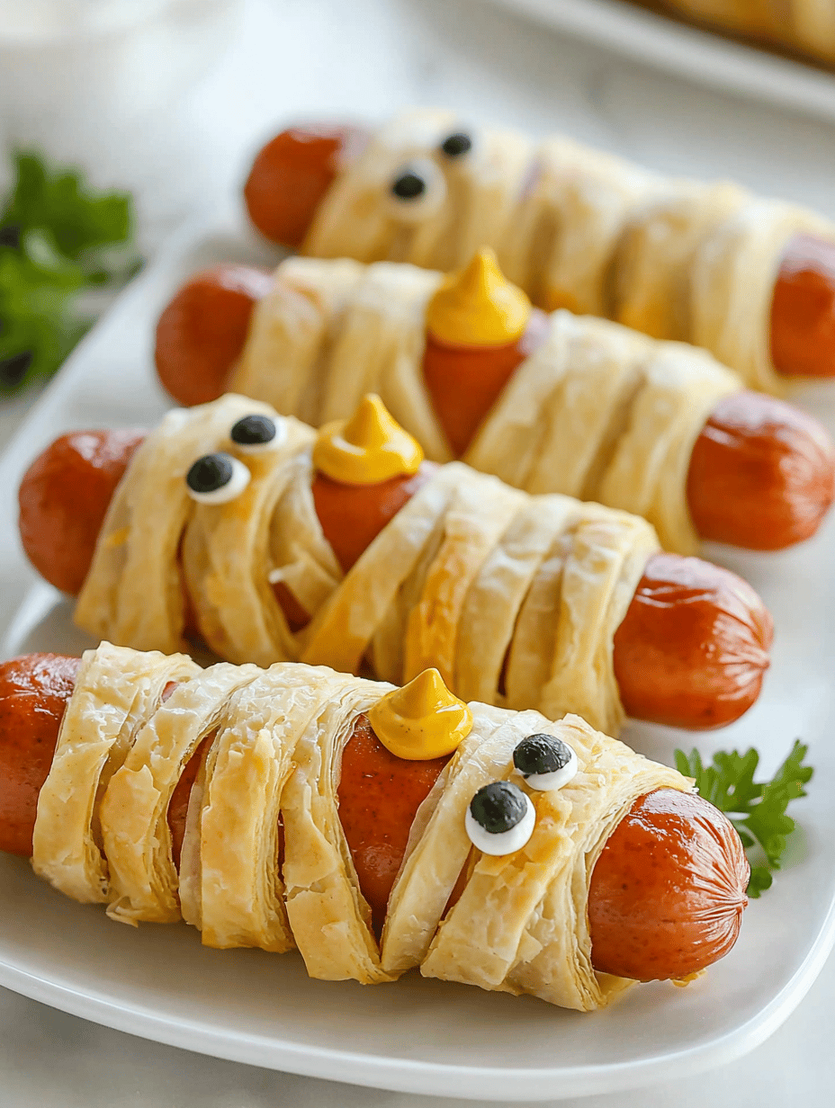 Spooktacularly Creepy: Halloween Mummy Hot Dogs That Delight and Disarm