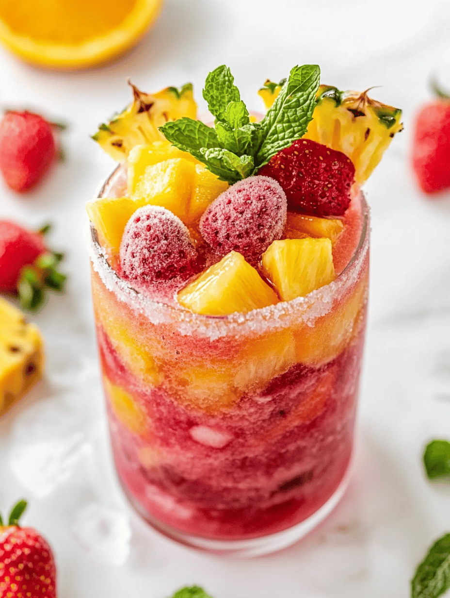 Unconventional Rum Slushie: A Summer Chill with a Twist