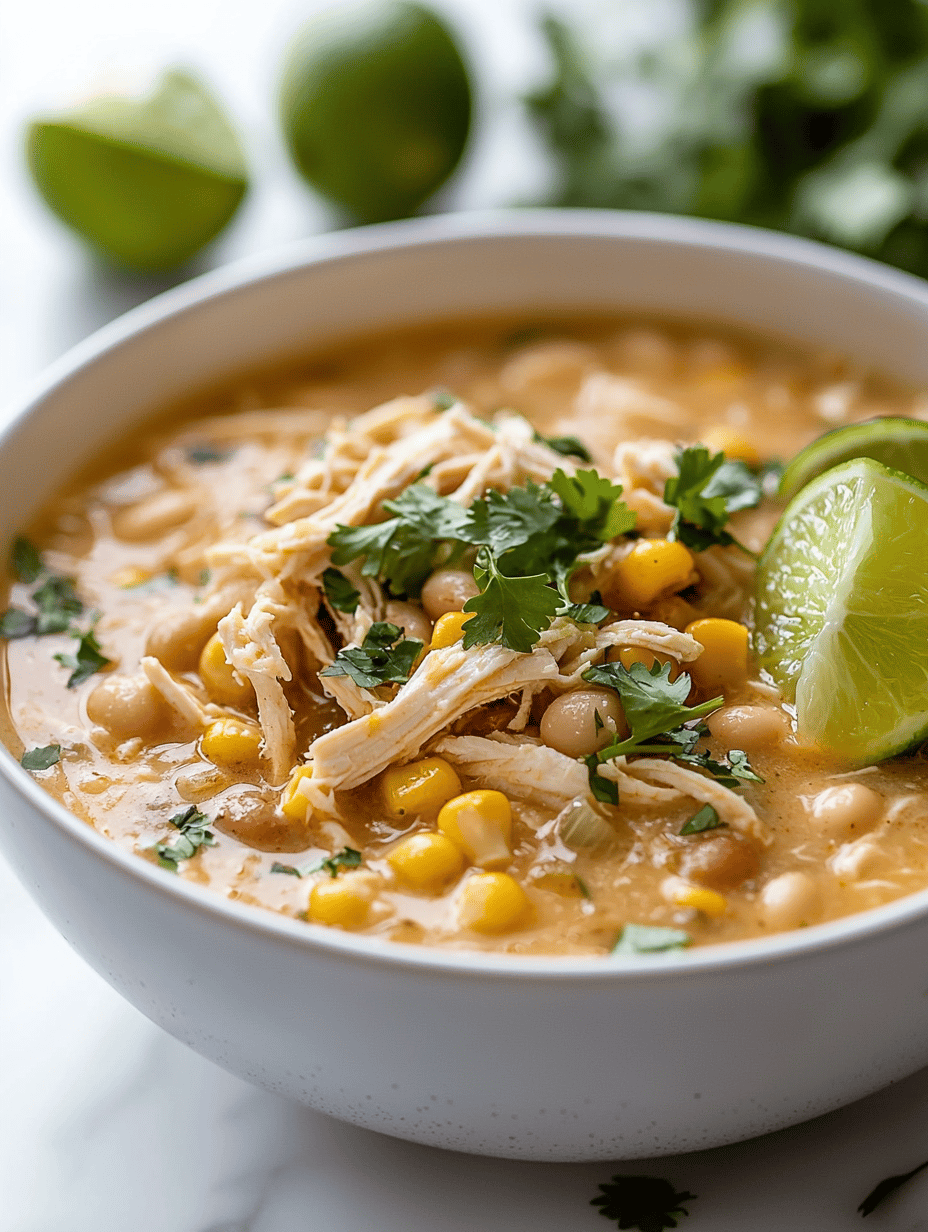 The Cozy Magic of White Chicken Chili: A Winter Comfort