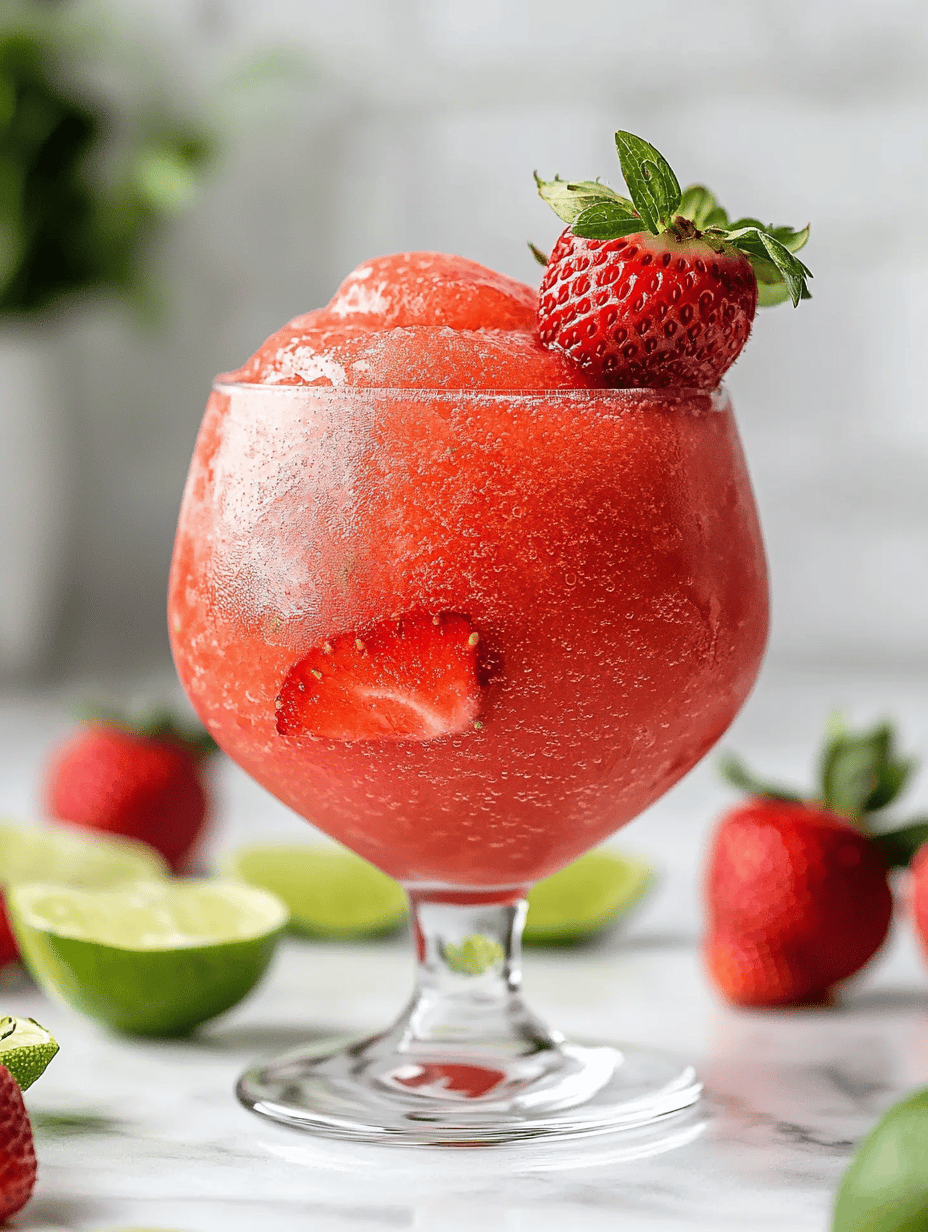 The Secret Ingredient to a Perfect Strawberry Slushie