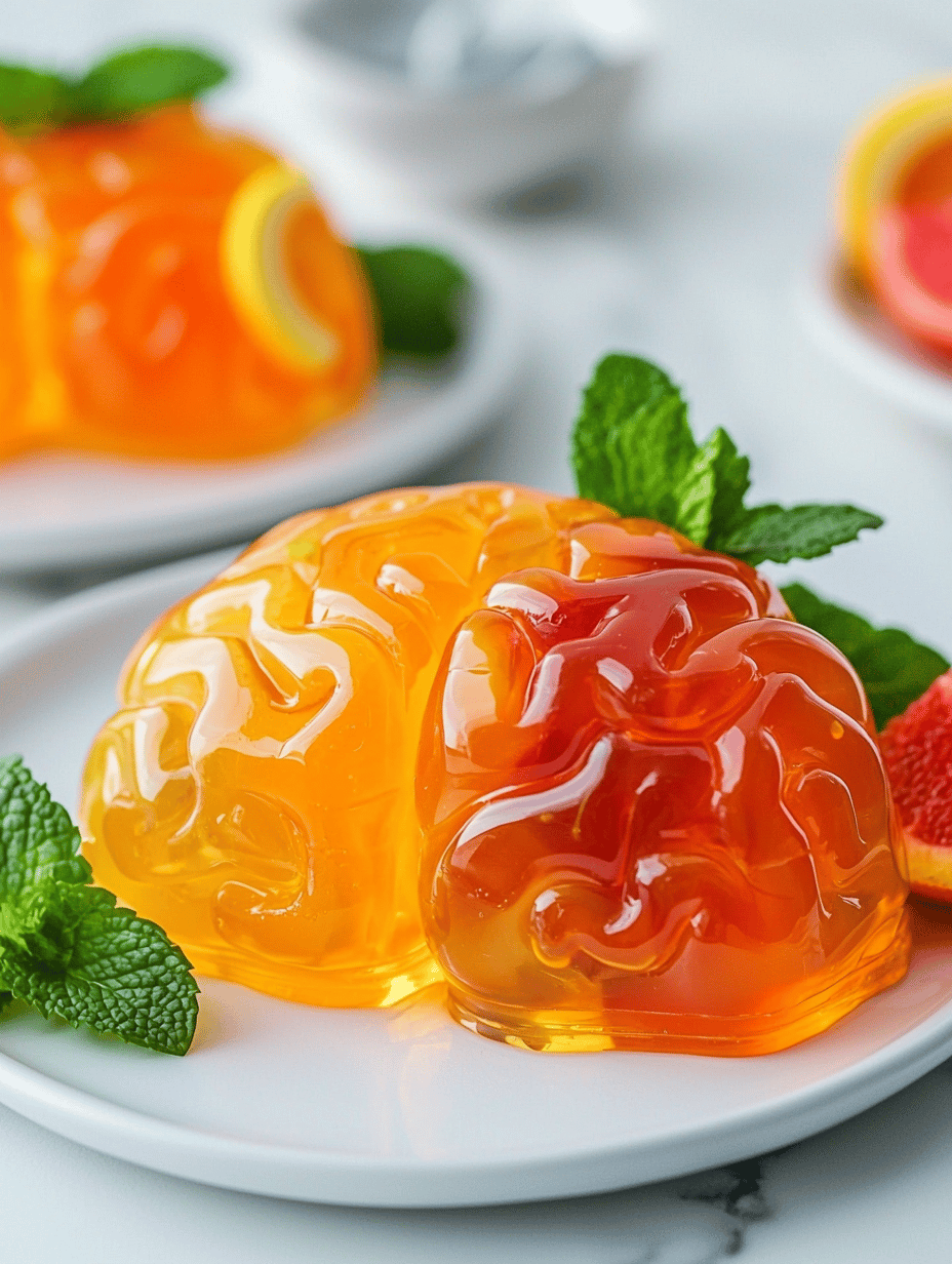 Spooky Science: Crafting a Ghoulishly Delicious Halloween Brain Jello Mold