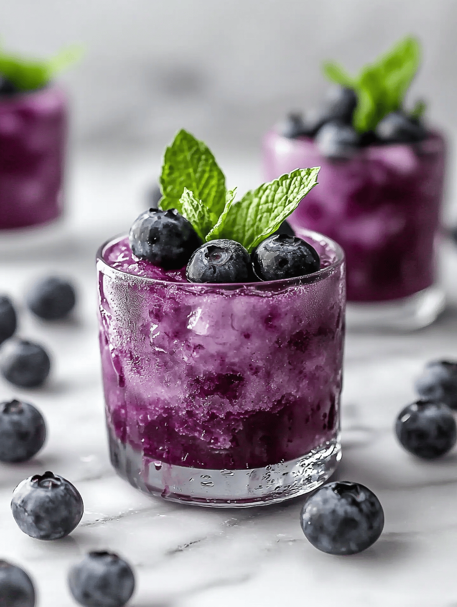 Blueberry Bliss: The Frozen Refresh You Never Knew You Needed