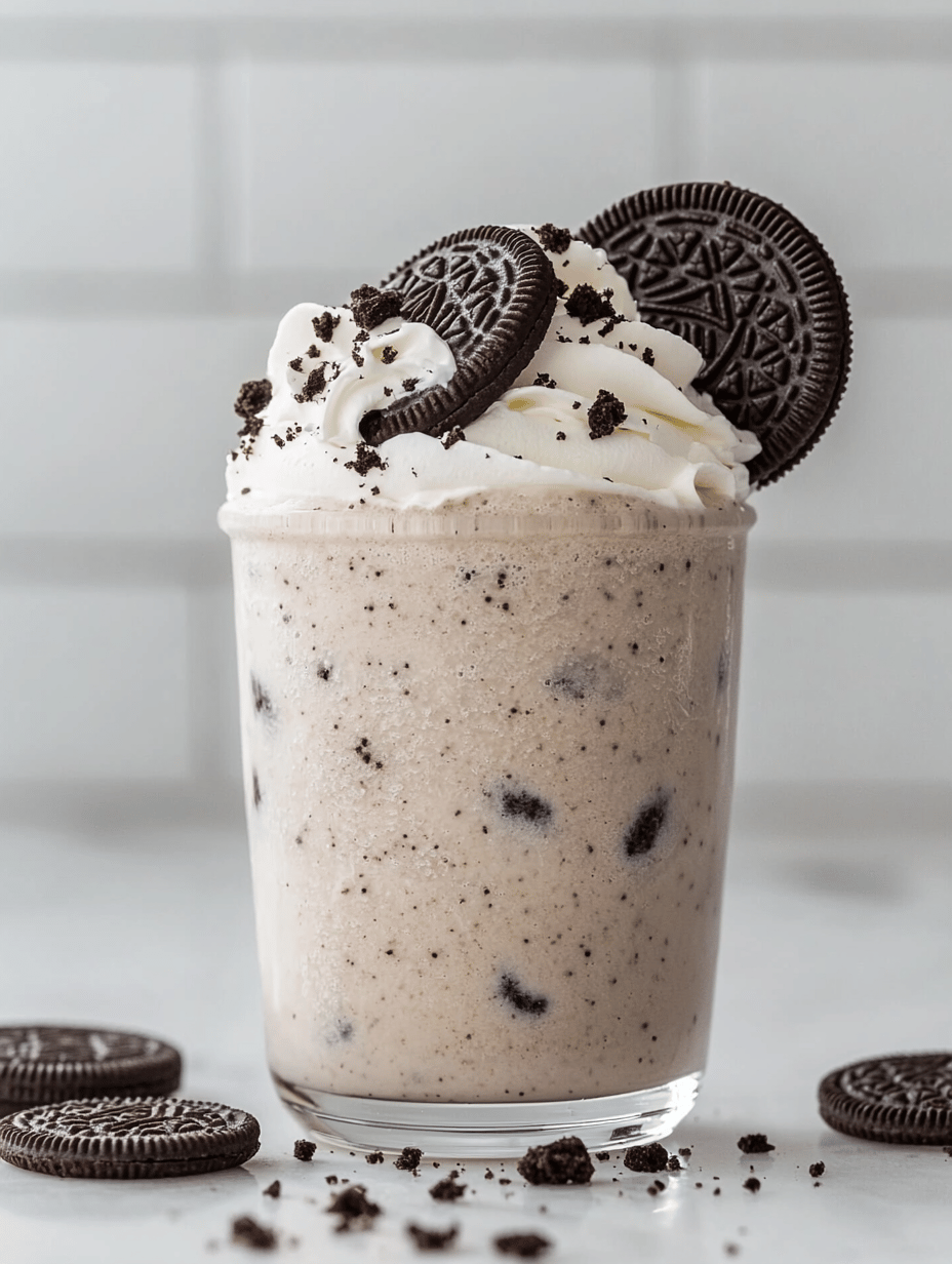 Chill Out with the Unexpected Charm of Oreo Slushies