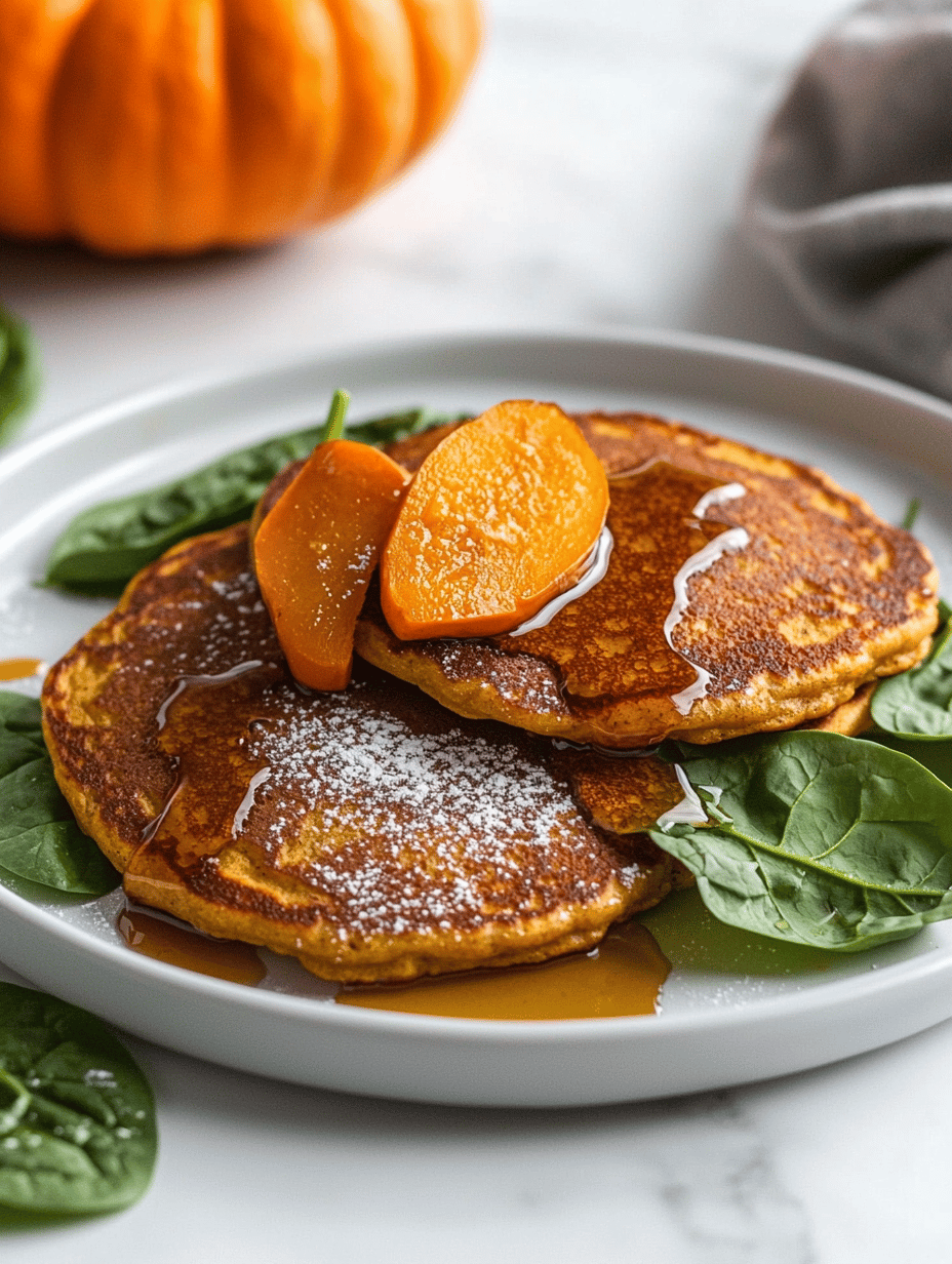 Wholesome Fall: Green Pumpkin Pancakes with a Twist