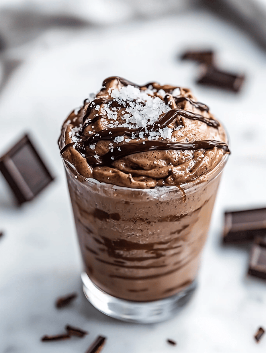 Chill Out with this Unconventional Chocolate Slushie Trick