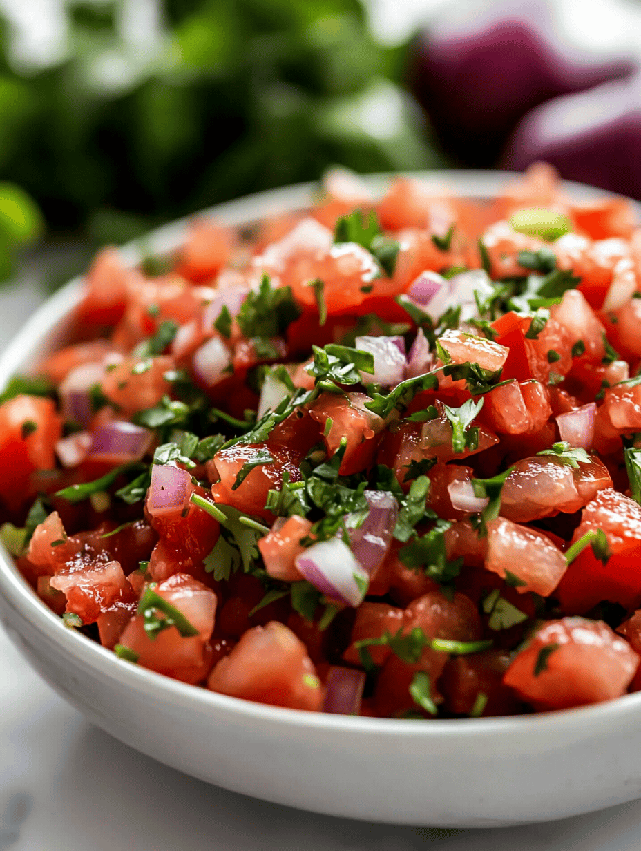 Vibrant Fresh Salsa: A Summer Bowl of Botanical Bliss